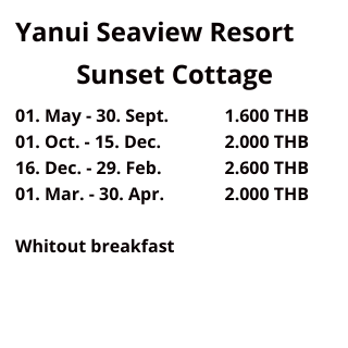 Hotel price yanui sunset